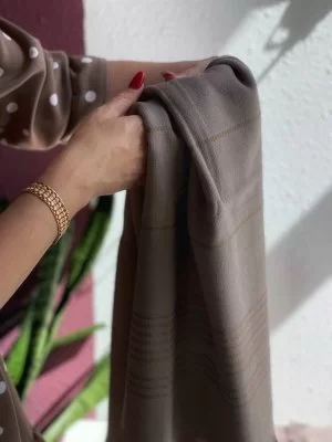 Комплект махровых полотенец Simple шоколад