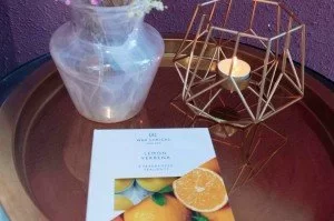 набор ароматических чайных свечей вербена лимонная 9 шт